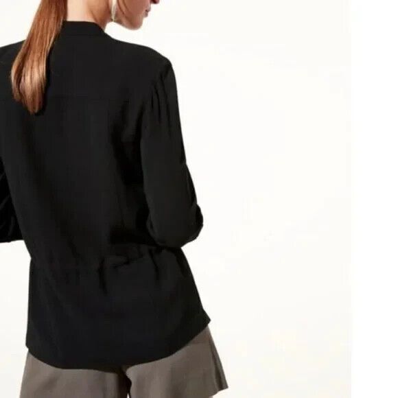 Babaton Aritzia Hamelin Black Jacket Blazer Double Breasted Long Sleeve Sz M - Picture 3 of 15